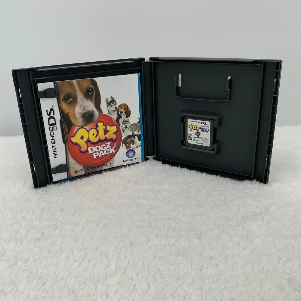 Petz Dogz Pack Nintendo DS 2008 Complete Game Case Manual Tested/Works CIB